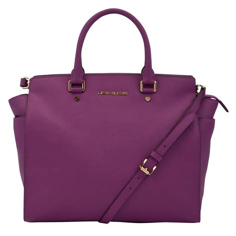 michael kors purple handbag|purple michael kors purse outlet.